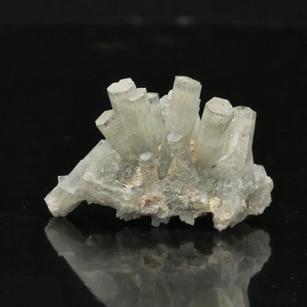 Goshenite on Feldspar Matrix – Erongo Mountains, Namibia