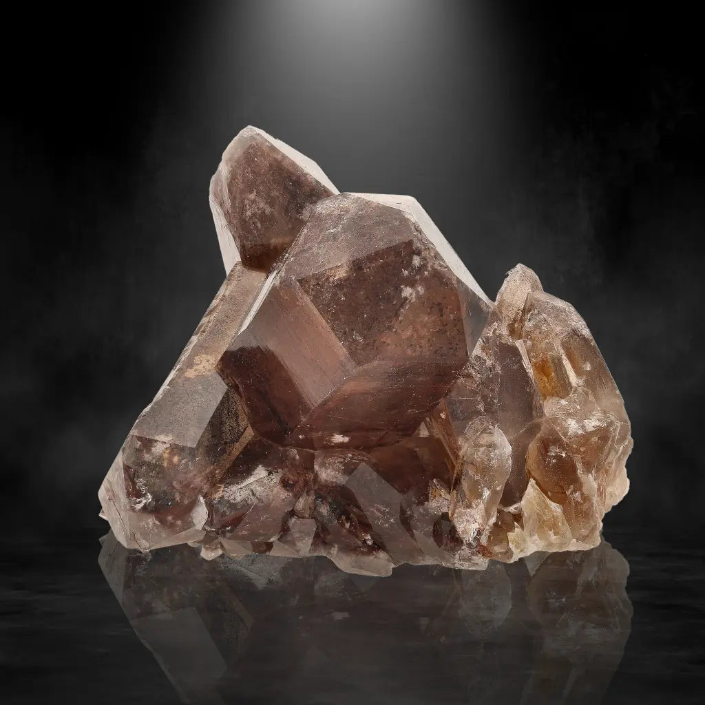 Get your Smoky Hematite Quartz Cluster from Orange River, South Africa online now or in store at Forever Gems in Franschhoek, South Africa