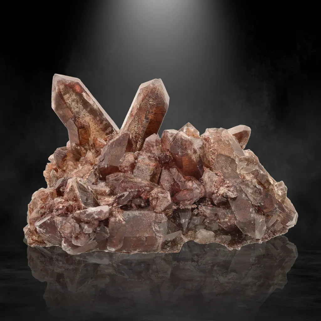 Get your Fiery Smoky Quartz with Hematite from Namaqualand online now or in store at Forever Gems in Franschhoek, South Africa