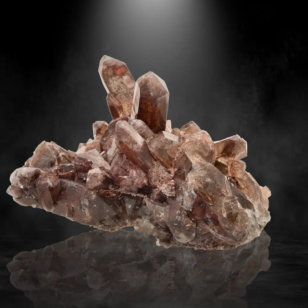 Get your Fiery Smoky Quartz with Hematite from Namaqualand online now or in store at Forever Gems in Franschhoek, South Africa