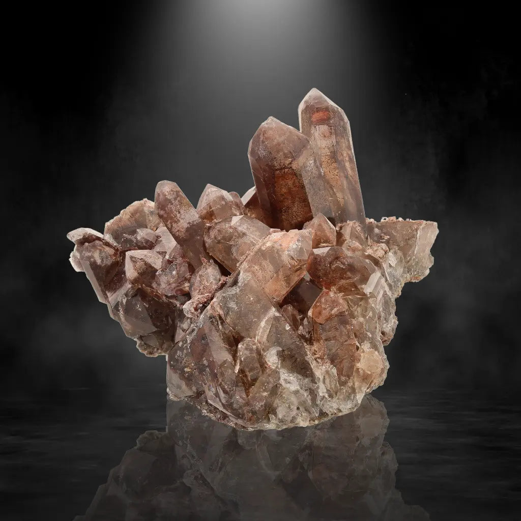 Get your Fiery Smoky Quartz with Hematite from Namaqualand online now or in store at Forever Gems in Franschhoek, South Africa