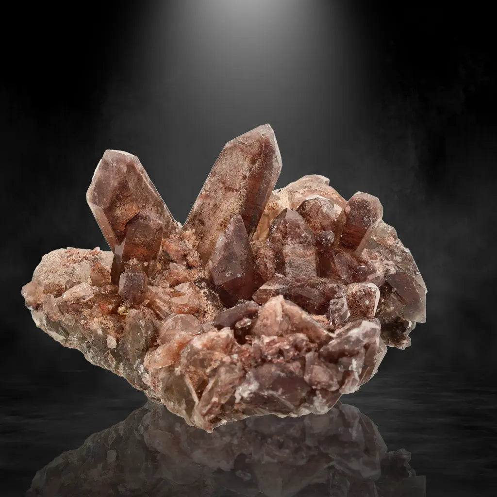 Get your Fiery Smoky Quartz with Hematite from Namaqualand online now or in store at Forever Gems in Franschhoek, South Africa