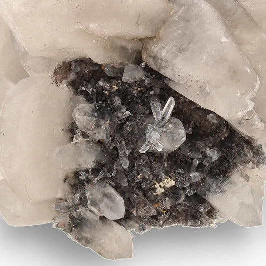 Lattice Quartz with Foitite from Erongo Mountains, Namibia