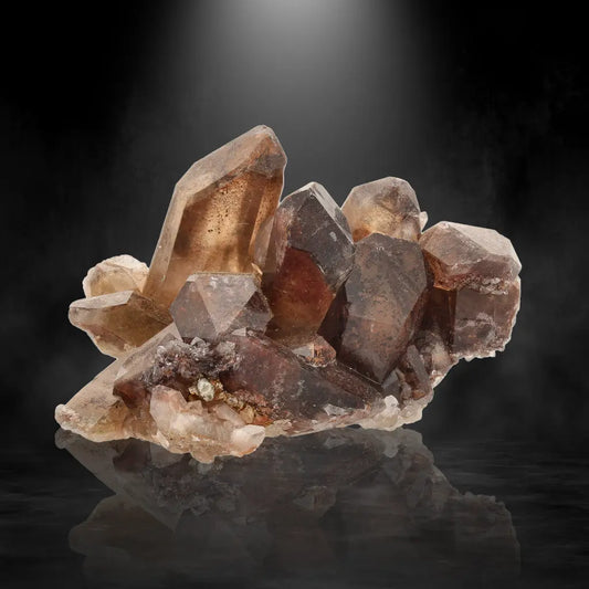 Get your Rare Smoky Quartz with Hematite Inclusions Display Piece online now or in store at Forever Gems in Franschhoek, South Africa