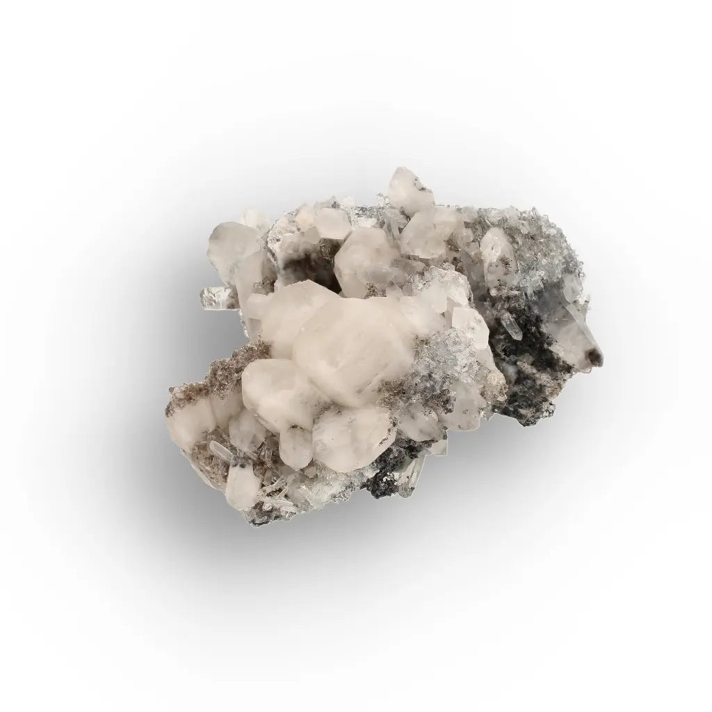 Lattice Quartz with Foitite Cluster from Erongo, Namibia