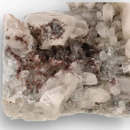 Lattice Quartz with Foitite Tower, Erongo Mountains Namibia