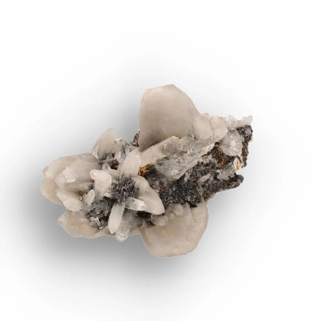 Lattice Quartz with Foitite Crest, Erongo Mountains Namibia