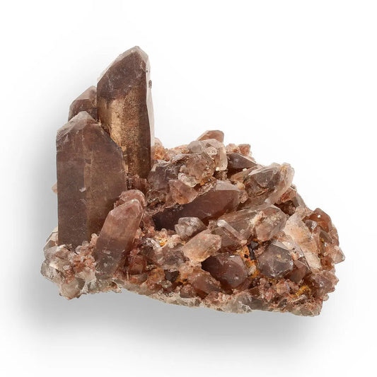 Get your Smoky Quartz Crystal Cluster with Hematite Coloration online now or in store at Forever Gems in Franschhoek, South Africa