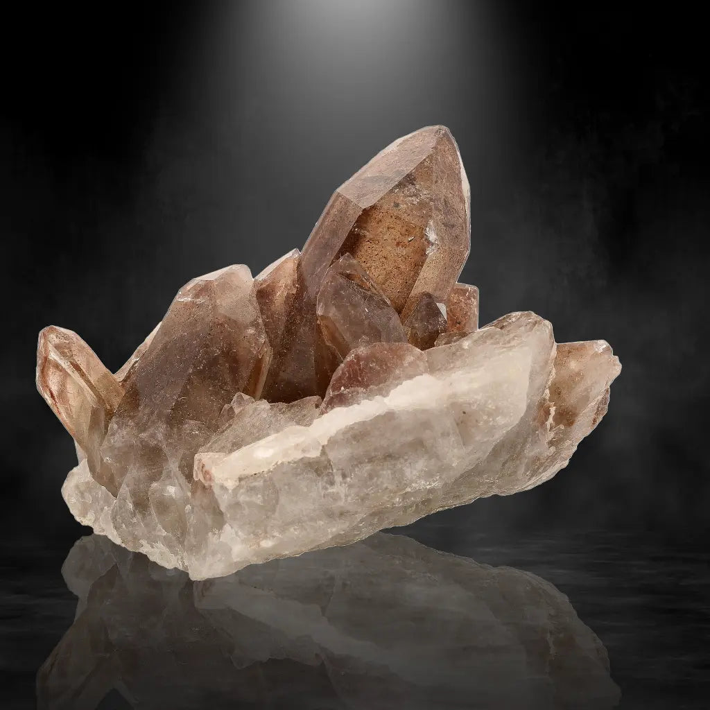 Get your South African Smoky Hematite Quartz with Mirror Shine online now or in store at Forever Gems in Franschhoek, South Africa