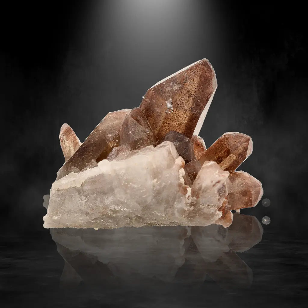 Get your South African Smoky Hematite Quartz with Mirror Shine online now or in store at Forever Gems in Franschhoek, South Africa