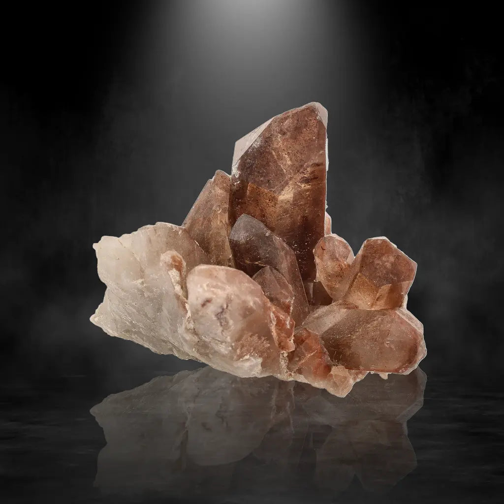 Get your South African Smoky Hematite Quartz with Mirror Shine online now or in store at Forever Gems in Franschhoek, South Africa