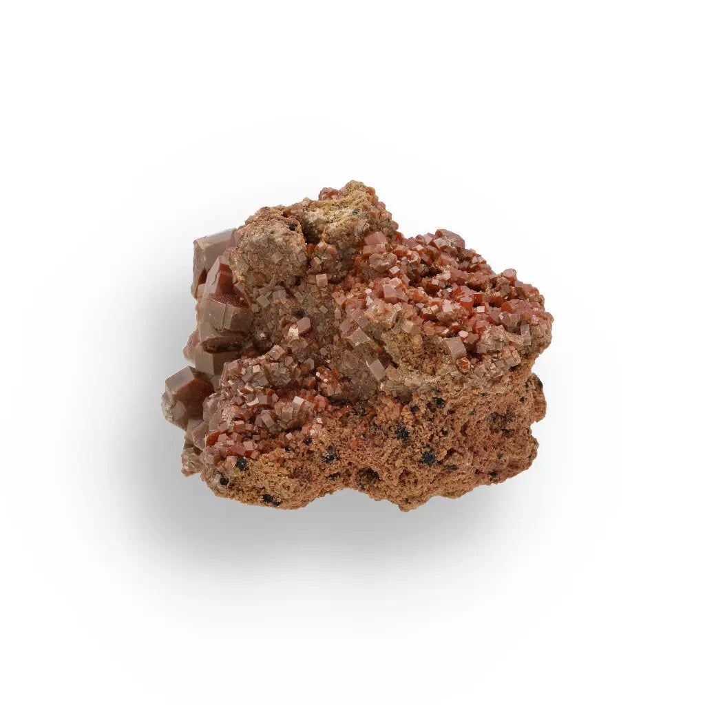 Get your Vanadinite Cluster: Red Hexagons from the Moroccan Desert online now or in store at Forever Gems in Franschhoek, South Africa