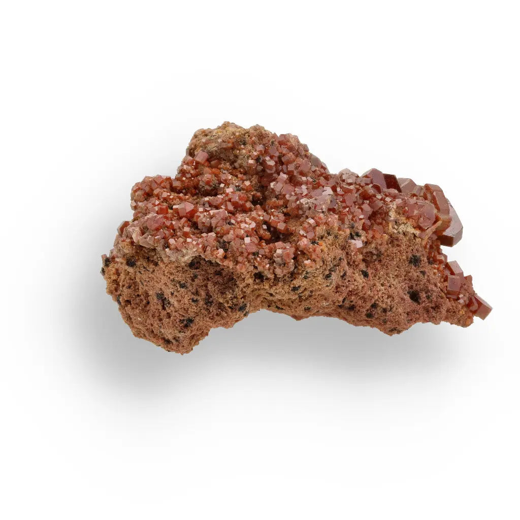 Get your Vanadinite Cluster: Red Hexagons from the Moroccan Desert online now or in store at Forever Gems in Franschhoek, South Africa