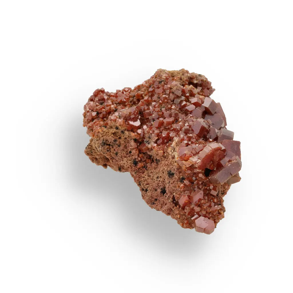 Get your Vanadinite Cluster: Red Hexagons from the Moroccan Desert online now or in store at Forever Gems in Franschhoek, South Africa