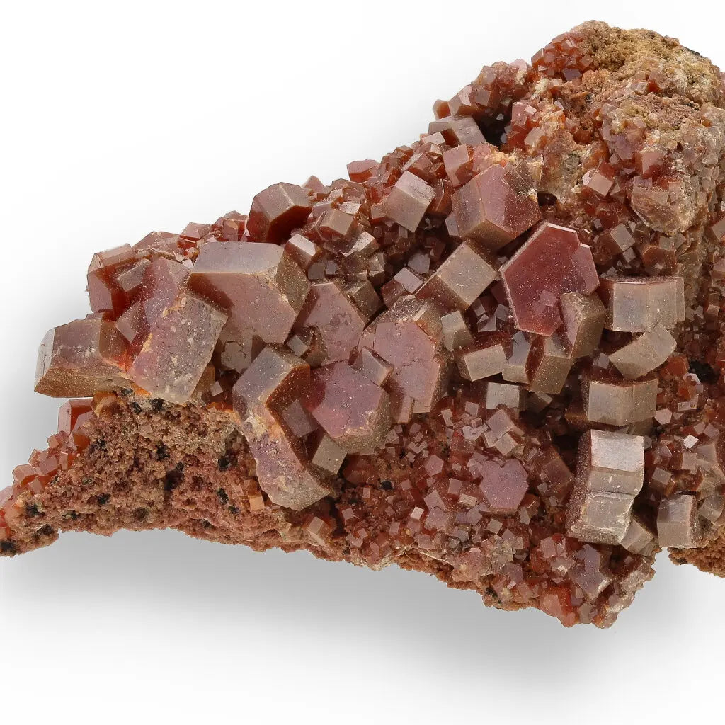 Get your Vanadinite Cluster: Red Hexagons from the Moroccan Desert online now or in store at Forever Gems in Franschhoek, South Africa