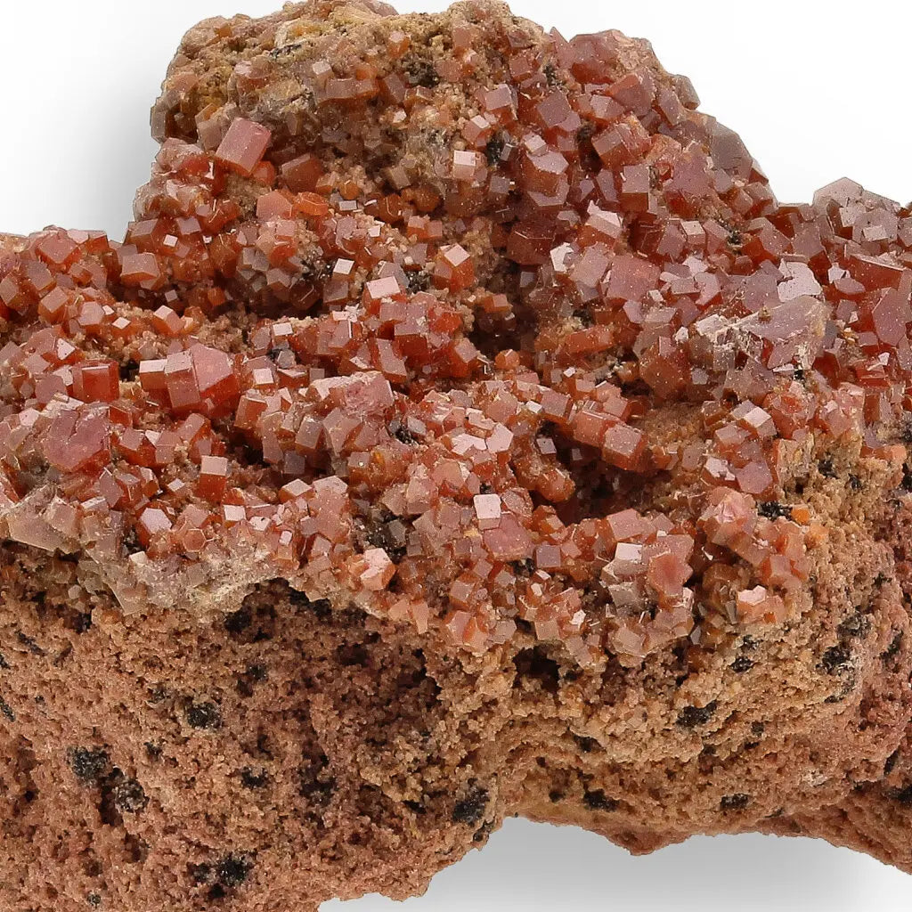 Get your Vanadinite Cluster: Red Hexagons from the Moroccan Desert online now or in store at Forever Gems in Franschhoek, South Africa