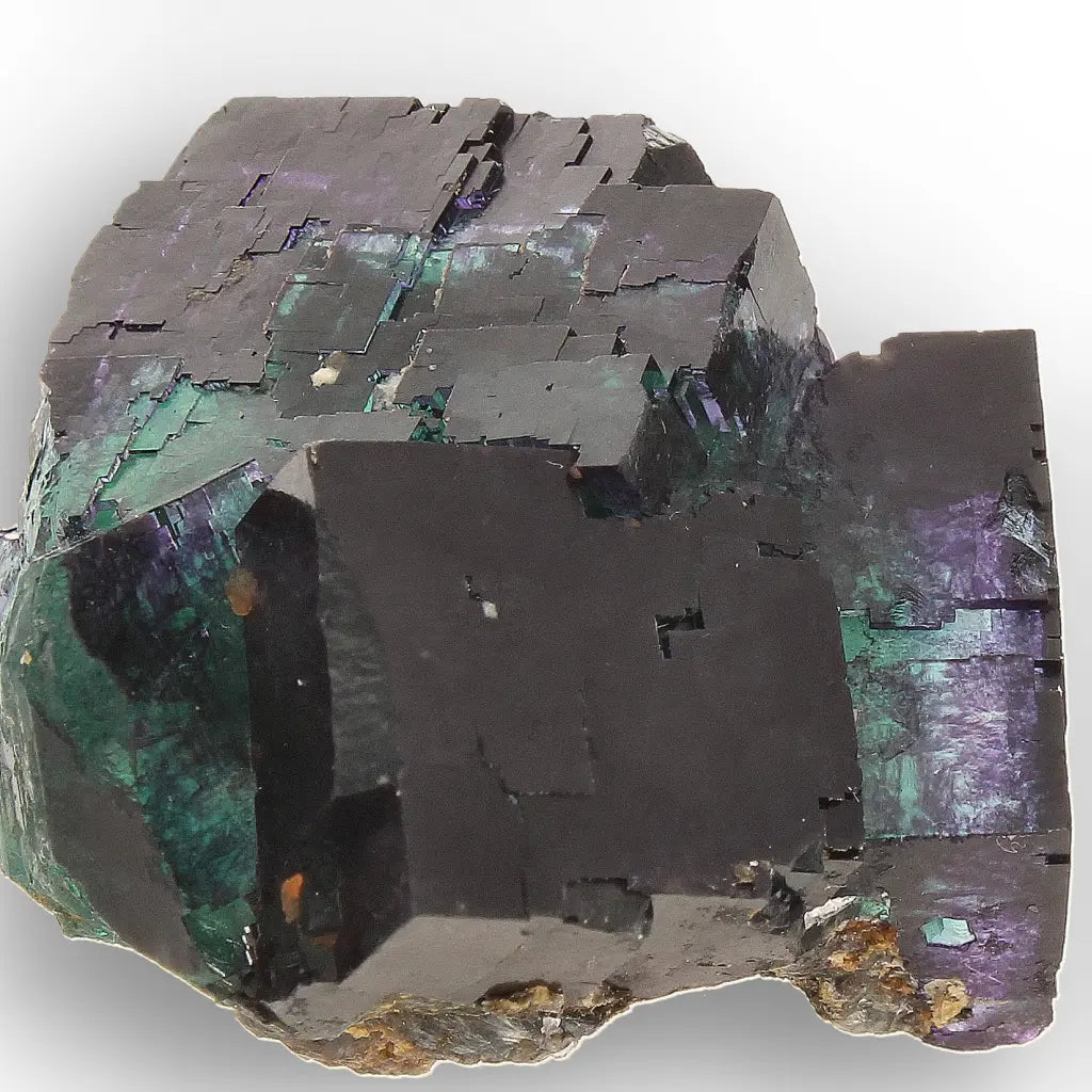 Purple and Green Fluorite from Okorusu Angel Pocket, Namibia