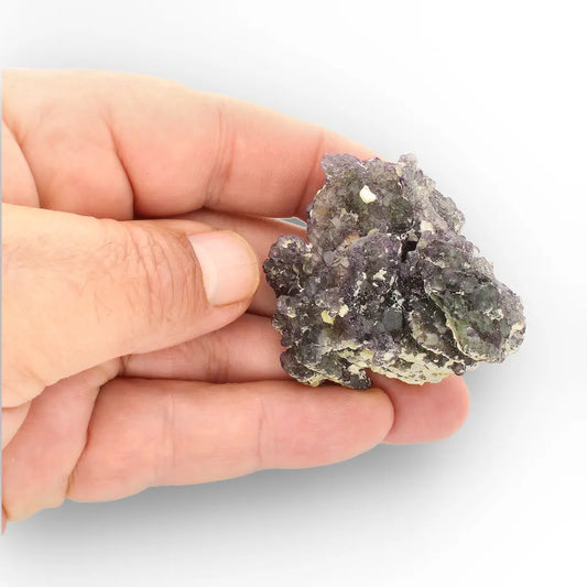 Purple & Green Fluorite with Muscovite from Erongo, Namibia