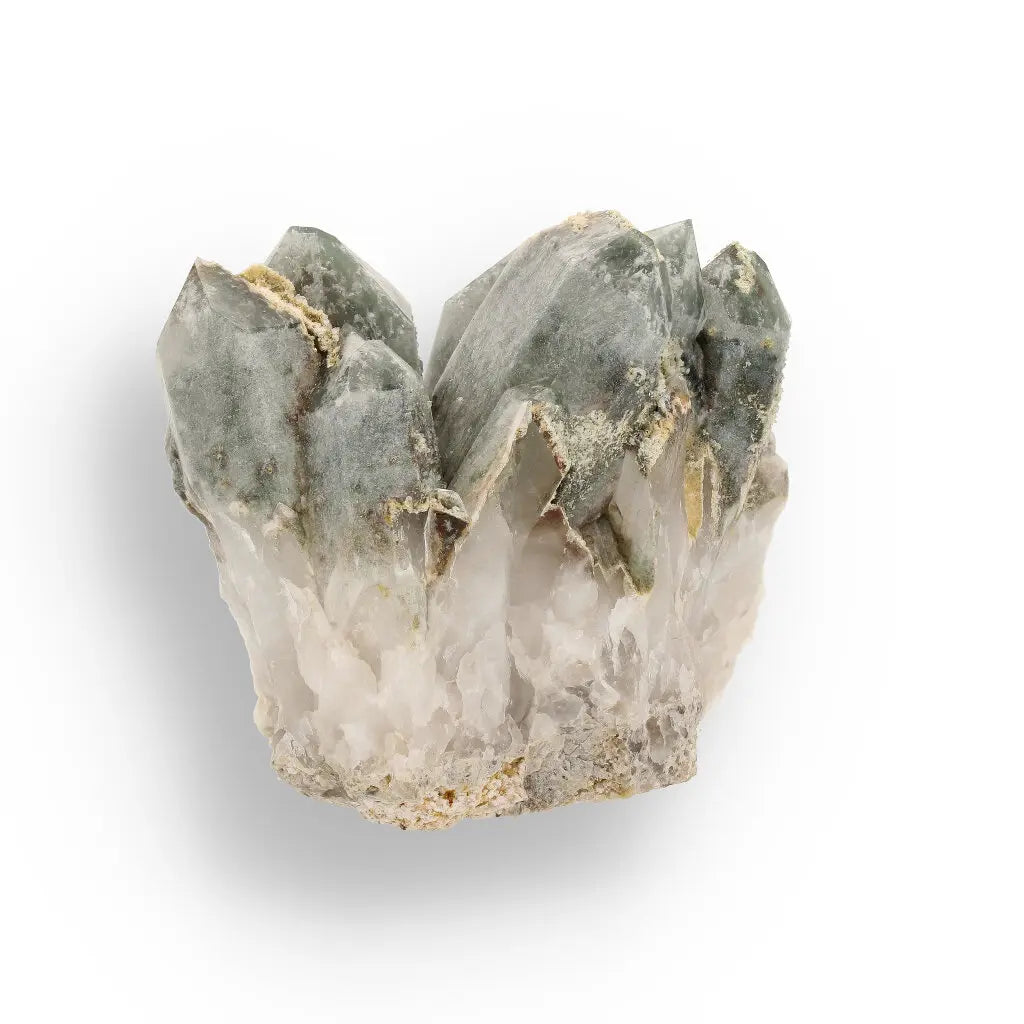 Get your Chlorite Included Quartz Phantom Crystal Cluster online now or in store at Forever Gems in Franschhoek, South Africa
