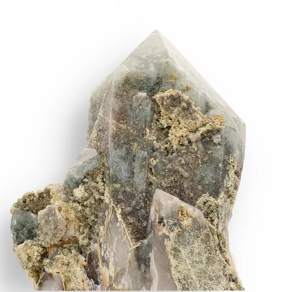 Get your Vredesvallei Chlorite Quartz Northern Cape Specimen online now or in store at Forever Gems in Franschhoek, South Africa