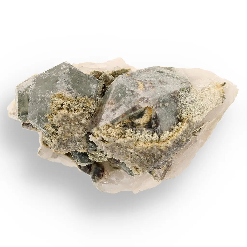 Get your Chlorite Included Quartz Multi-Crystal South Africa online now or in store at Forever Gems in Franschhoek, South Africa