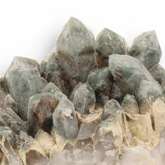 Get your Rare Chlorite Quartz Phantom Cluster Vredesvallei online now or in store at Forever Gems in Franschhoek, South Africa