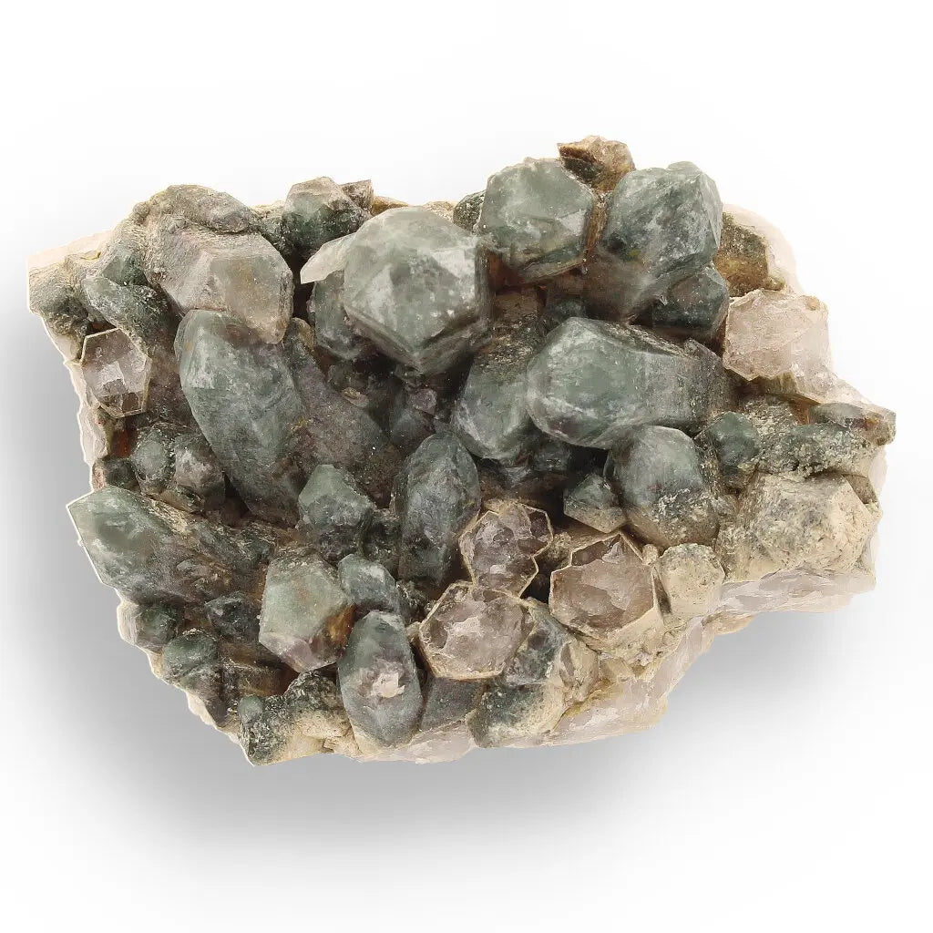 Get your Rare Chlorite Quartz Phantom Cluster Vredesvallei online now or in store at Forever Gems in Franschhoek, South Africa