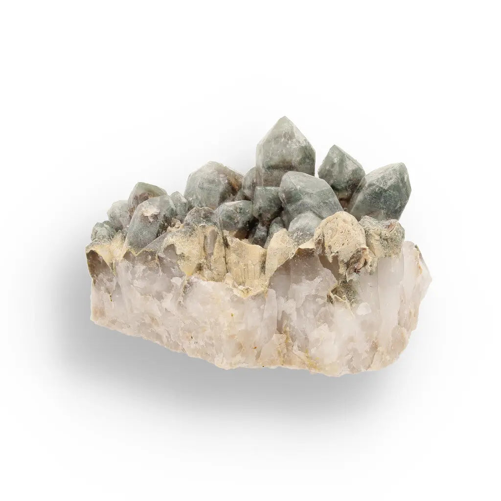 Get your Rare Chlorite Quartz Phantom Cluster Vredesvallei online now or in store at Forever Gems in Franschhoek, South Africa