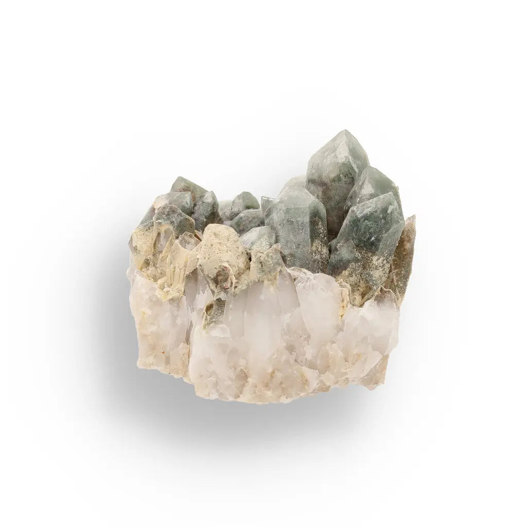 Get your Rare Chlorite Quartz Phantom Cluster Vredesvallei online now or in store at Forever Gems in Franschhoek, South Africa