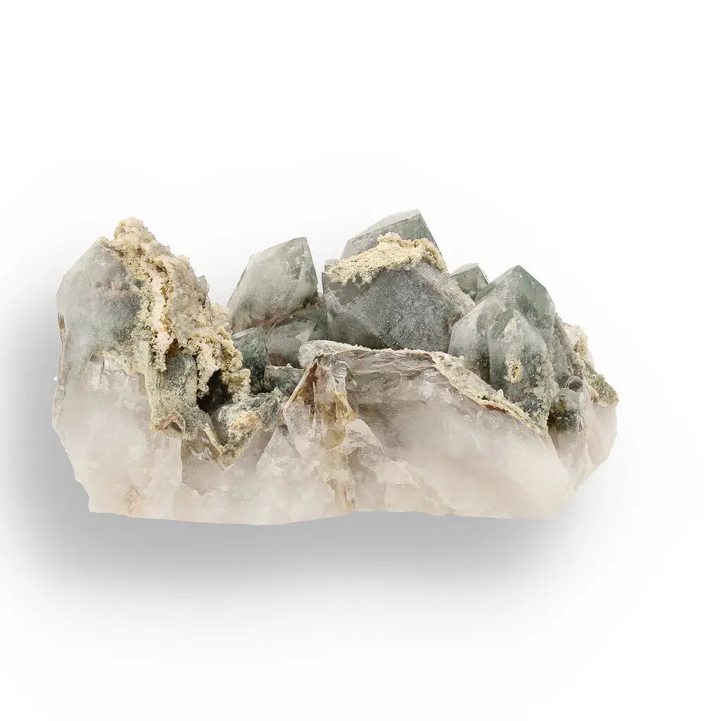 Get your Natural Chlorite Quartz Crystal Cluster South Africa online now or in store at Forever Gems in Franschhoek, South Africa