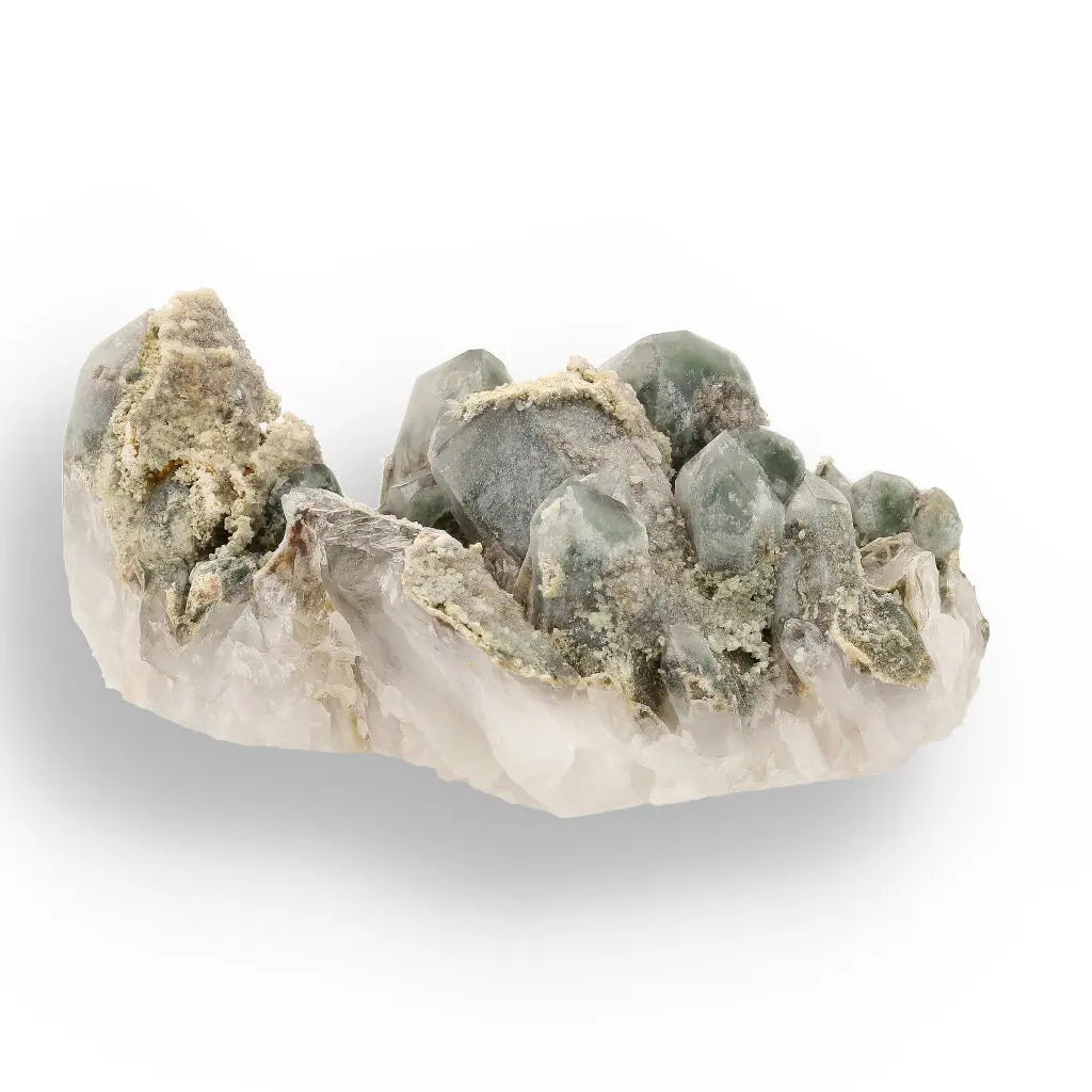 Get your Natural Chlorite Quartz Crystal Cluster South Africa online now or in store at Forever Gems in Franschhoek, South Africa