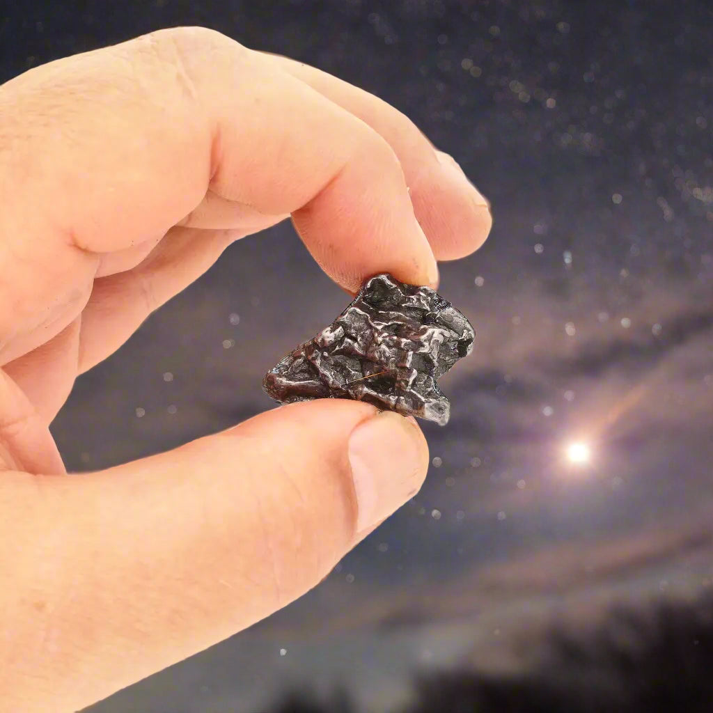 Get your 19g Campo del Cielo Meteorite - Real Space Rock from Historic 100 Ton Fall online now or in store at Forever Gems in Franschhoek, South Africa