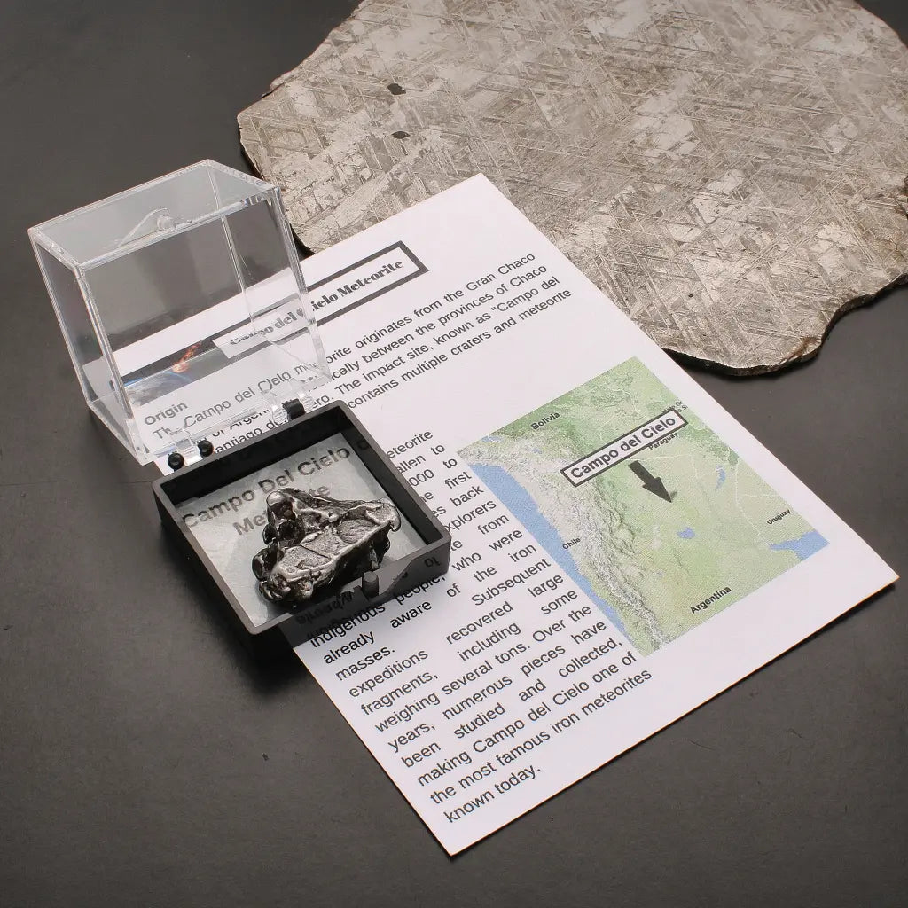 Authentic Campo del Cielo Iron Meteorite from Argentina