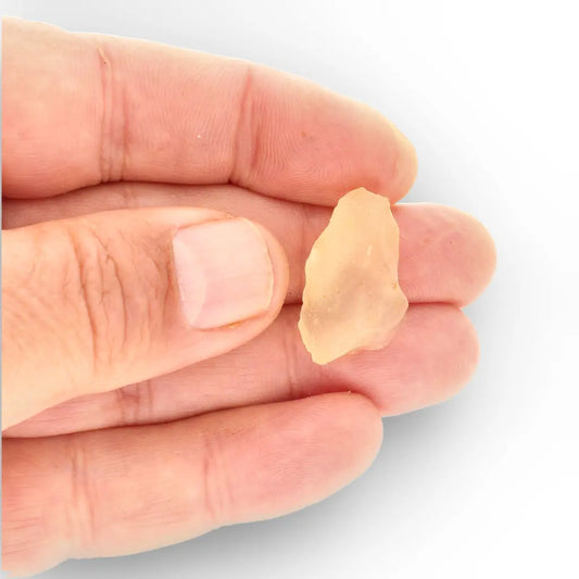 Get your 4.7g Natural Libyan Desert Glass Collector's Specimen online now or in store at Forever Gems in Franschhoek, South Africa