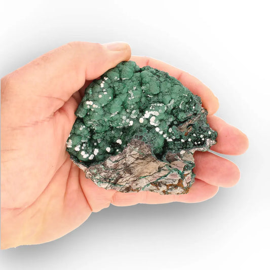 Get your Aragonite on Botryoidal Malachite from the Katanga Copperbelt, DRC online now or in store at Forever Gems in Franschhoek, South Africa