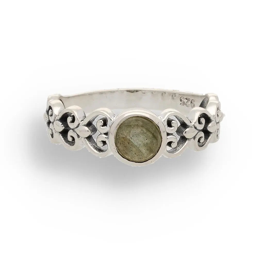 Get your Labradorite Love & Light Heart Ring online now or in store at Forever Gems in Franschhoek, South Africa