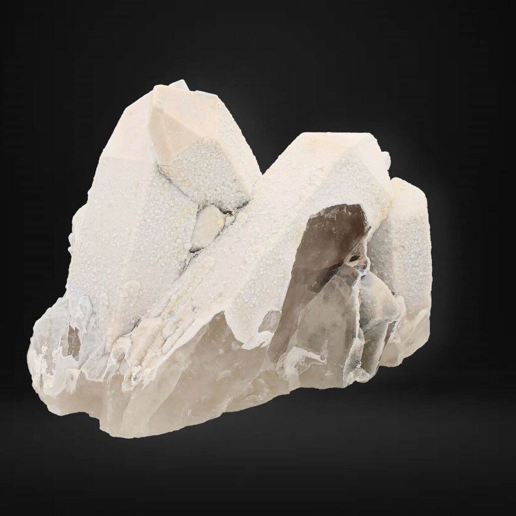 Get your Calcite Coated Smoky Quartz Cluster online now or in store at Forever Gems in Franschhoek, South Africa