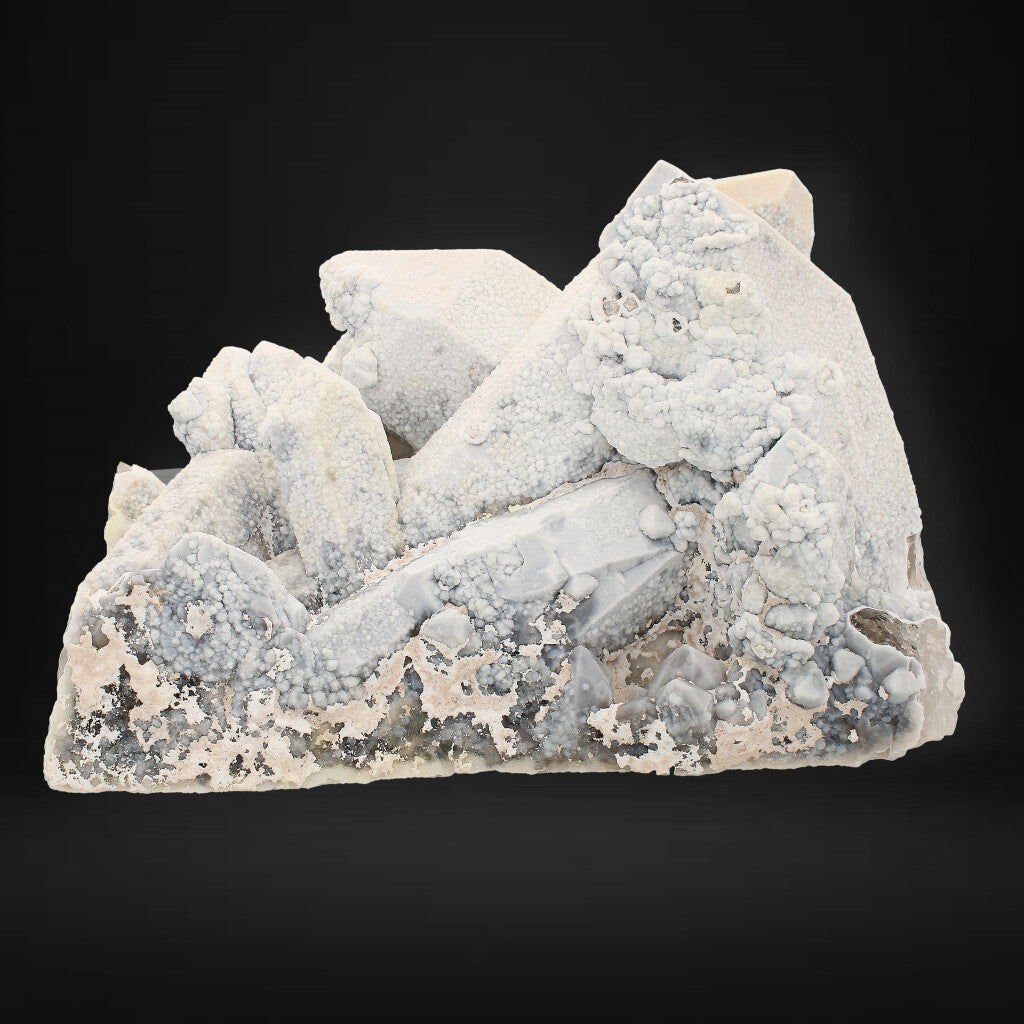 Get your Calcite Coated Smoky Quartz Cluster online now or in store at Forever Gems in Franschhoek, South Africa