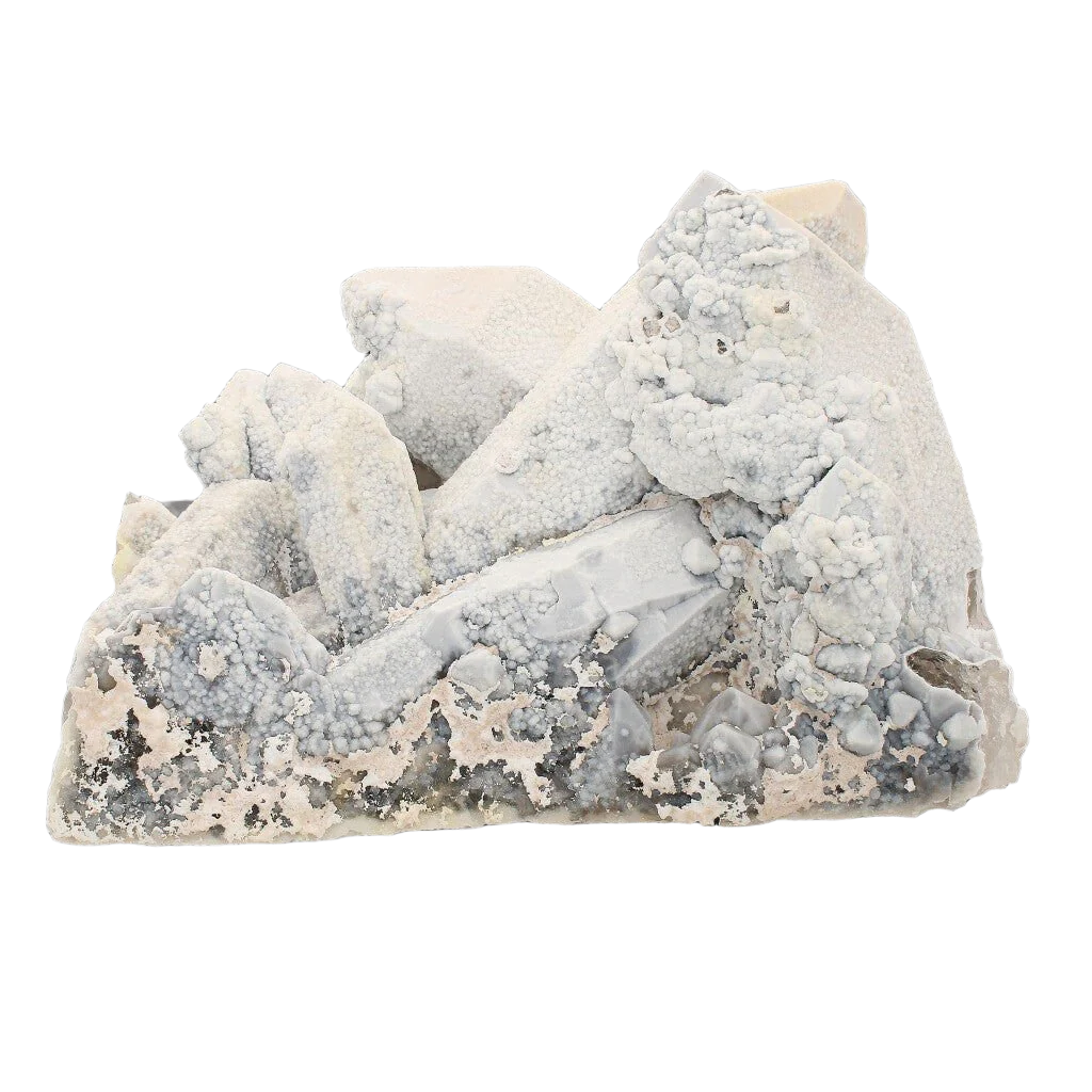 Get your Calcite Coated Smoky Quartz Cluster online now or in store at Forever Gems in Franschhoek, South Africa