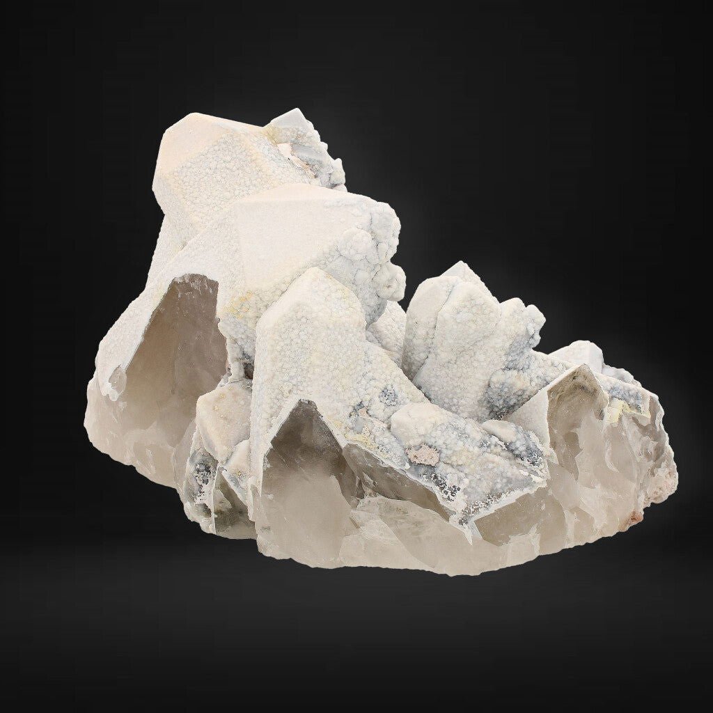 Get your Calcite Coated Smoky Quartz Cluster online now or in store at Forever Gems in Franschhoek, South Africa