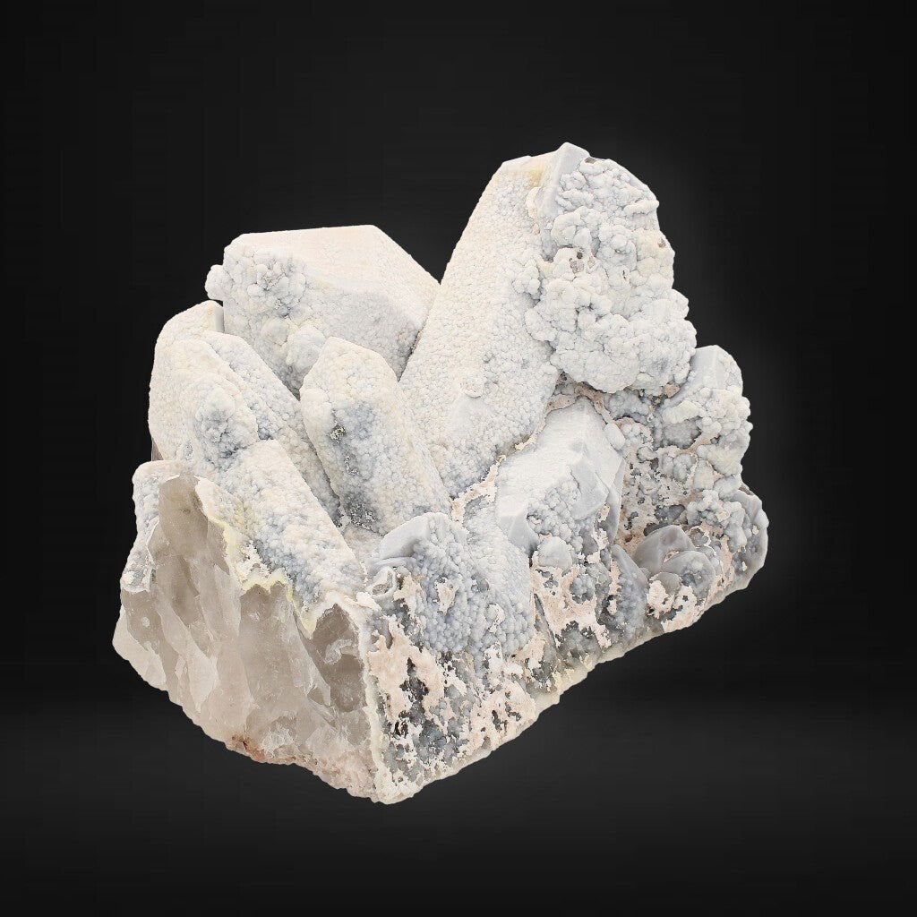 Get your Calcite Coated Smoky Quartz Cluster online now or in store at Forever Gems in Franschhoek, South Africa