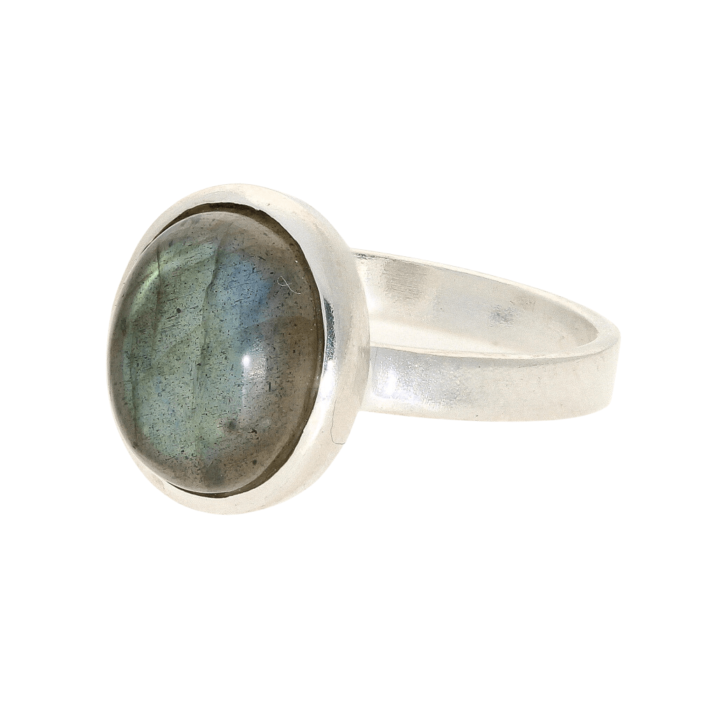 Get your Effortless Style: Contemporary Labradorite Sterling Silver Ring online now or in store at Forever Gems in Franschhoek, South Africa