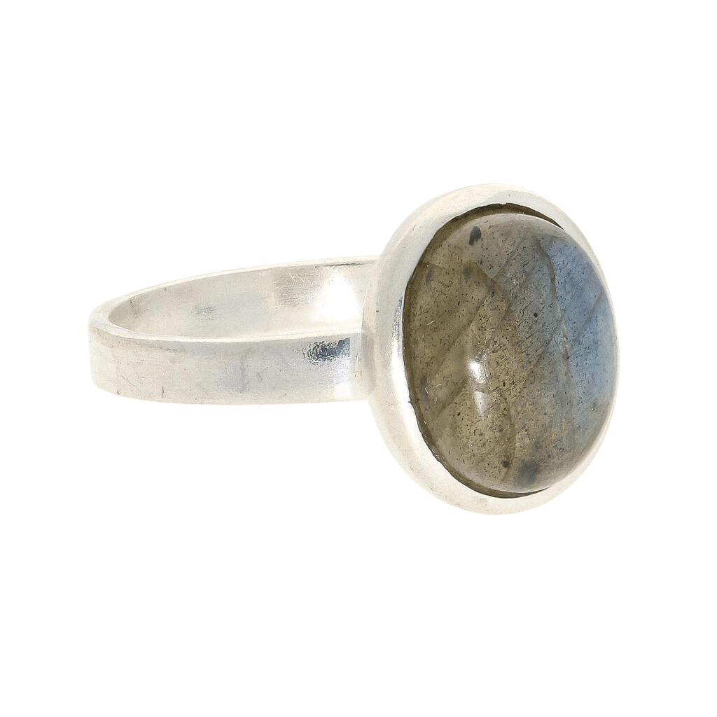 Get your Effortless Style: Contemporary Labradorite Sterling Silver Ring online now or in store at Forever Gems in Franschhoek, South Africa