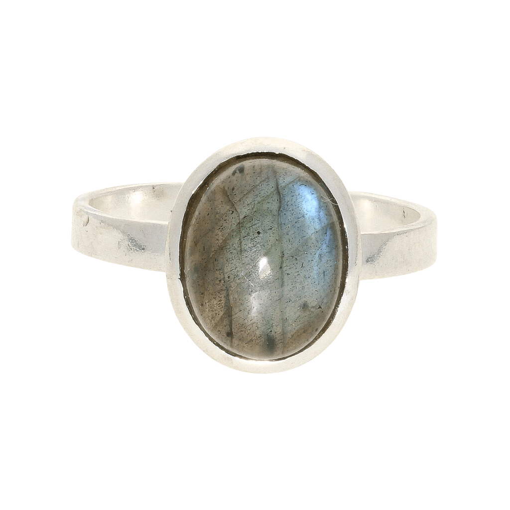 Get your Effortless Style: Contemporary Labradorite Sterling Silver Ring online now or in store at Forever Gems in Franschhoek, South Africa