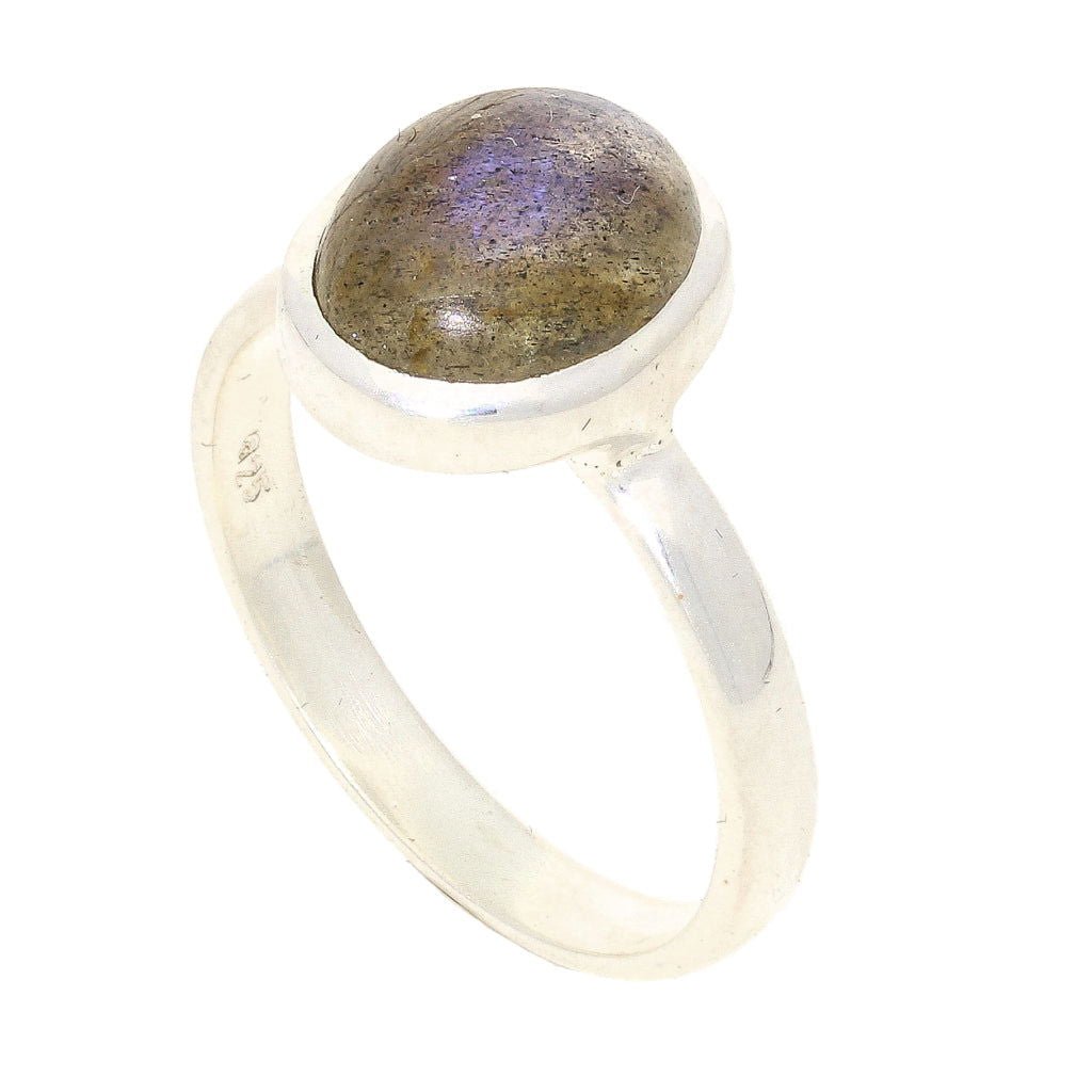 Get your Effortless Style: Contemporary Labradorite Sterling Silver Ring online now or in store at Forever Gems in Franschhoek, South Africa