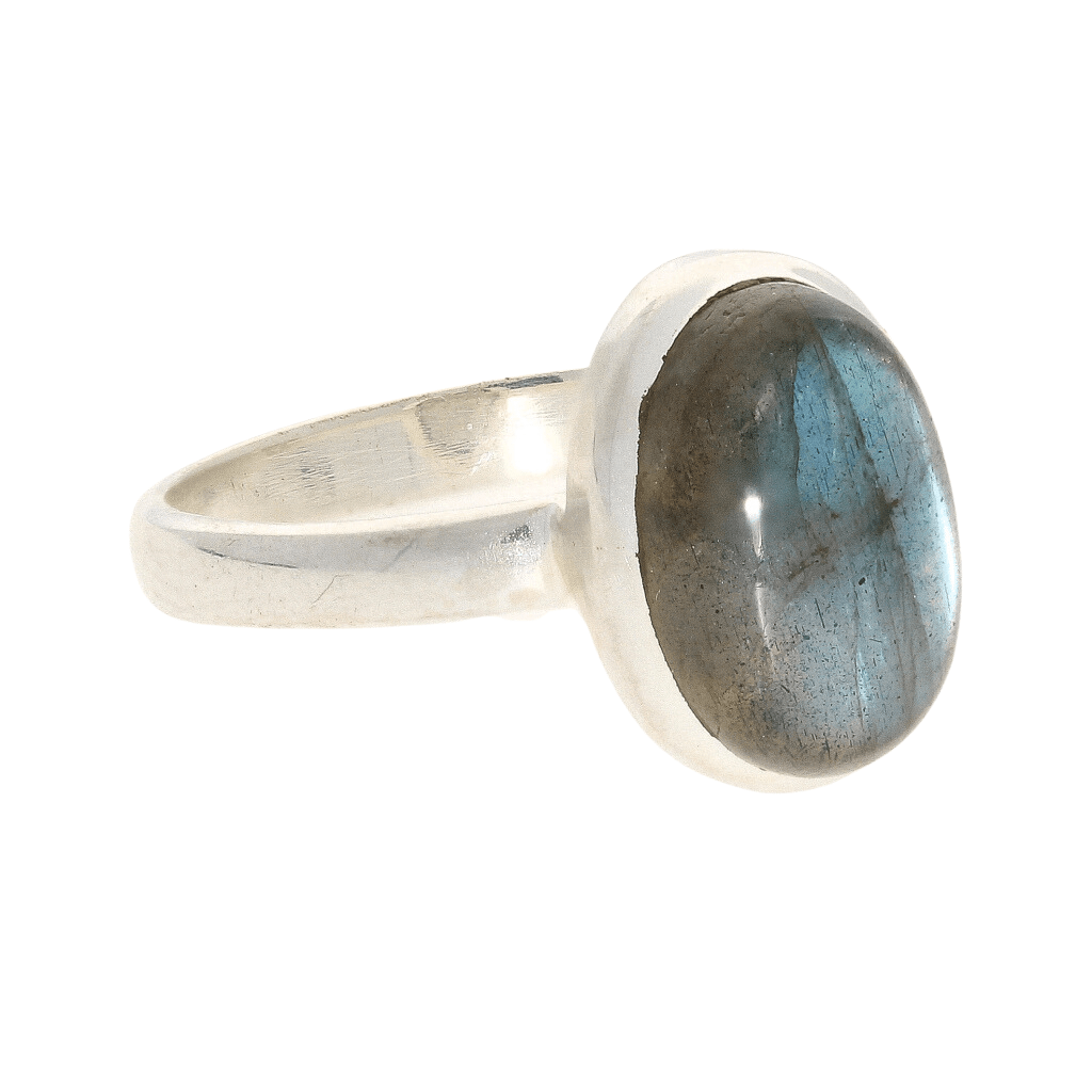 Get your Effortless Style: Contemporary Labradorite Sterling Silver Ring online now or in store at Forever Gems in Franschhoek, South Africa