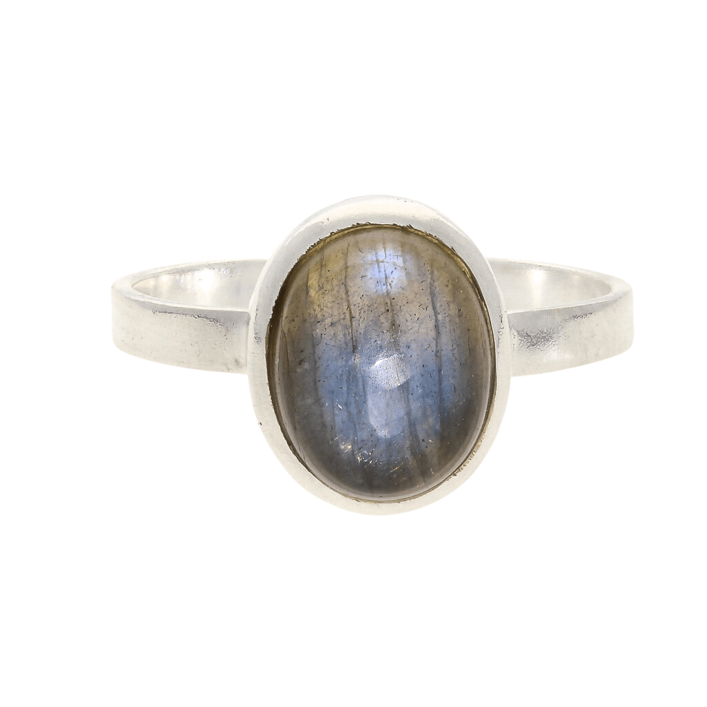 Get your Effortless Style: Contemporary Labradorite Sterling Silver Ring online now or in store at Forever Gems in Franschhoek, South Africa