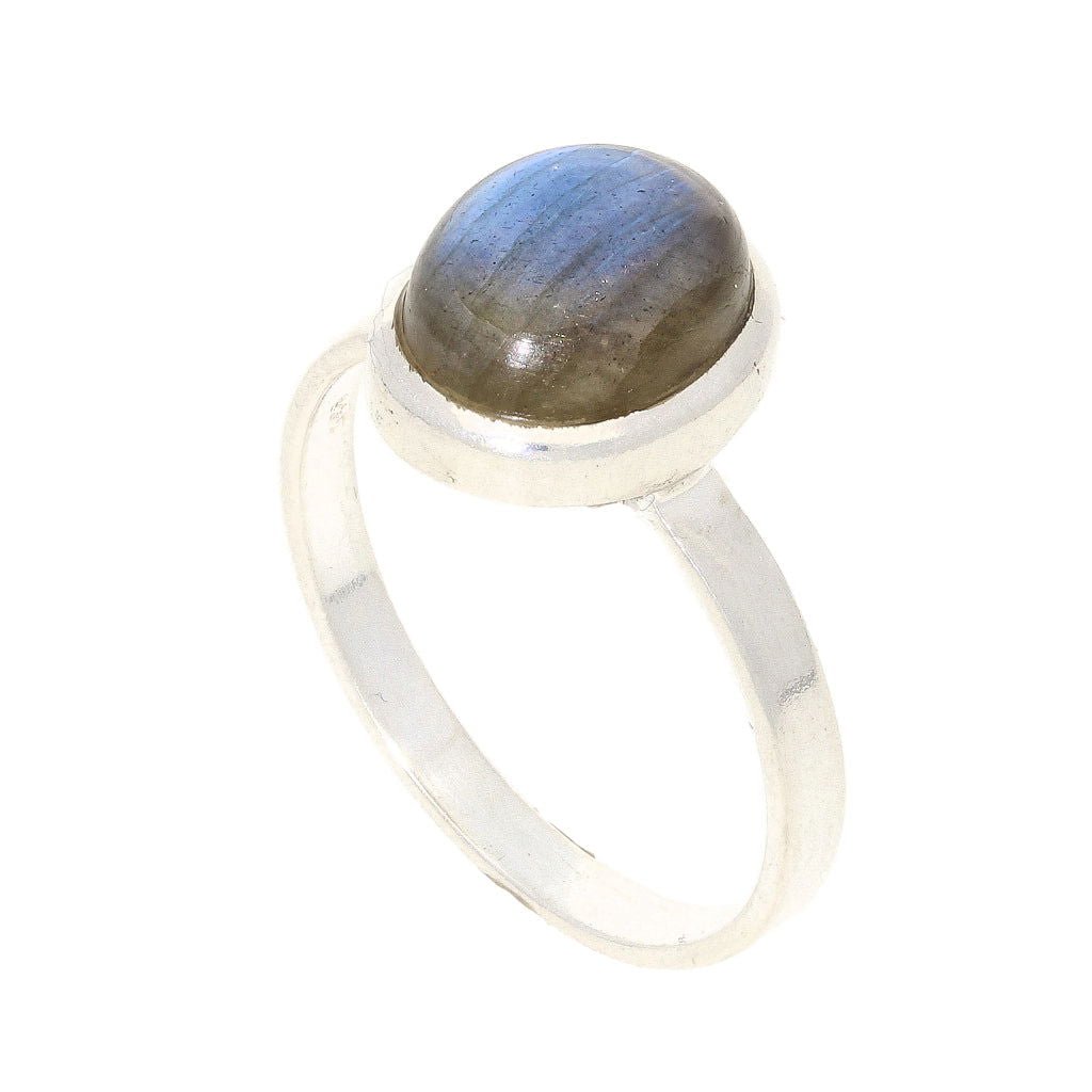 Get your Effortless Style: Contemporary Labradorite Sterling Silver Ring online now or in store at Forever Gems in Franschhoek, South Africa