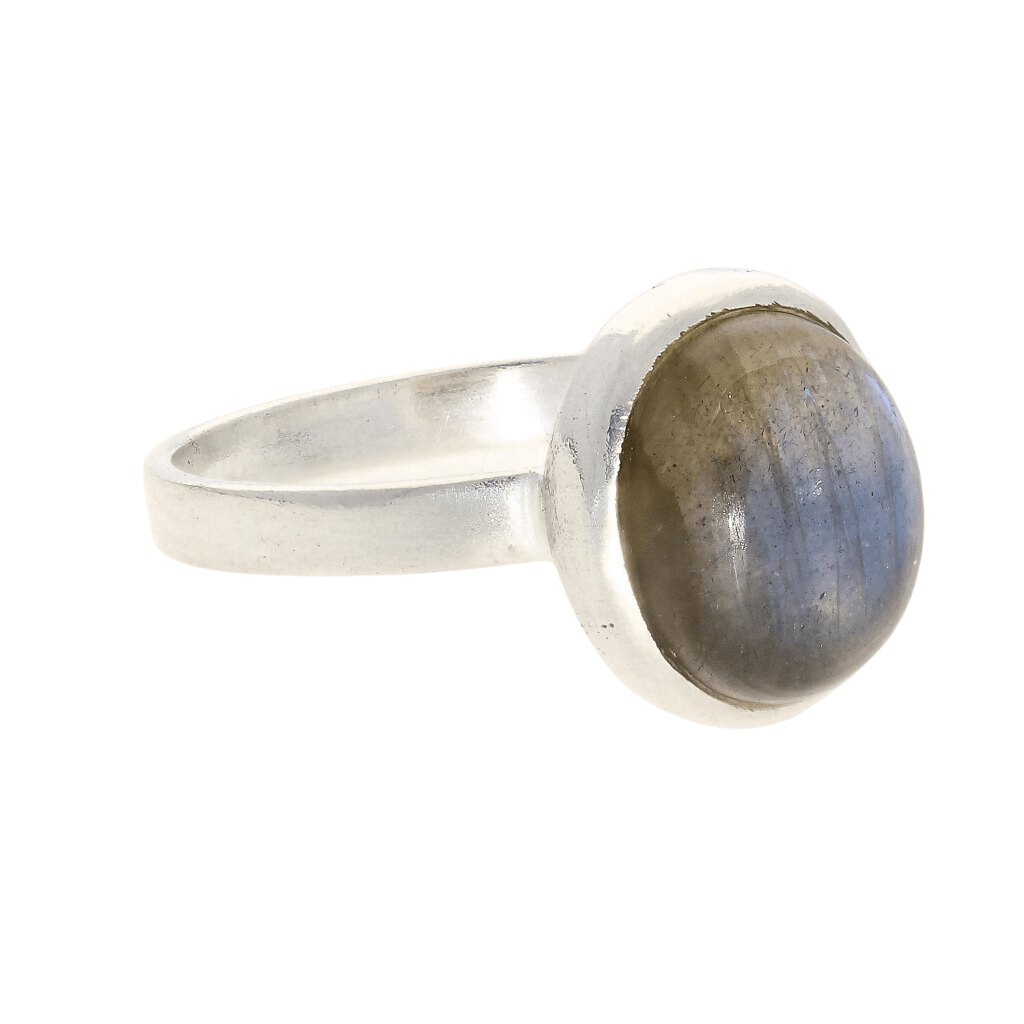 Get your Effortless Style: Contemporary Labradorite Sterling Silver Ring online now or in store at Forever Gems in Franschhoek, South Africa