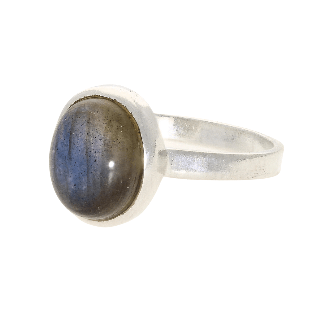 Get your Effortless Style: Contemporary Labradorite Sterling Silver Ring online now or in store at Forever Gems in Franschhoek, South Africa